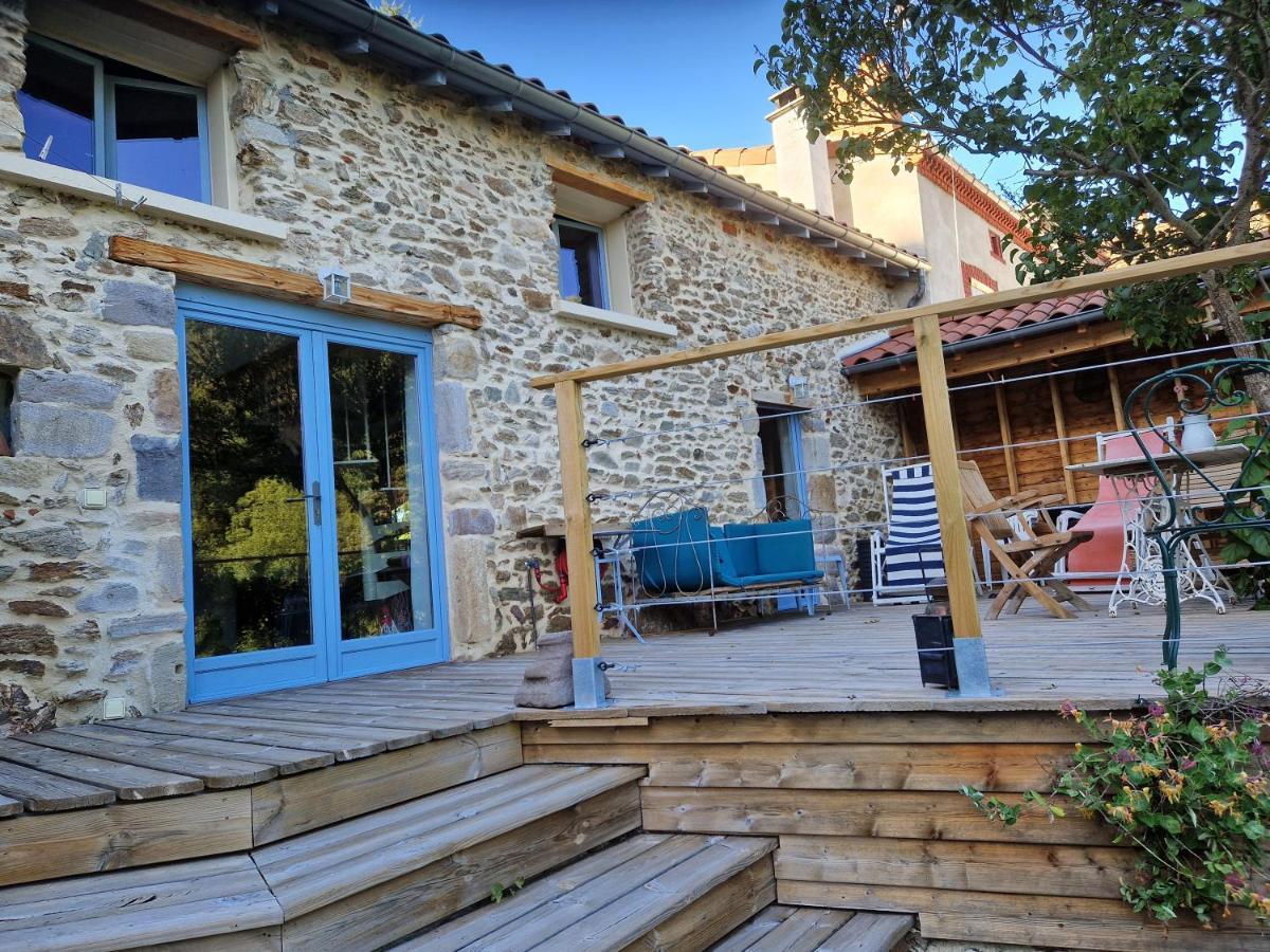 La Maison Du Vigneron Auzon Ngoại thất bức ảnh